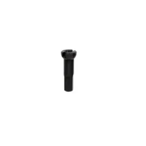 Universal brass spoke nipple 14g 14mm Black