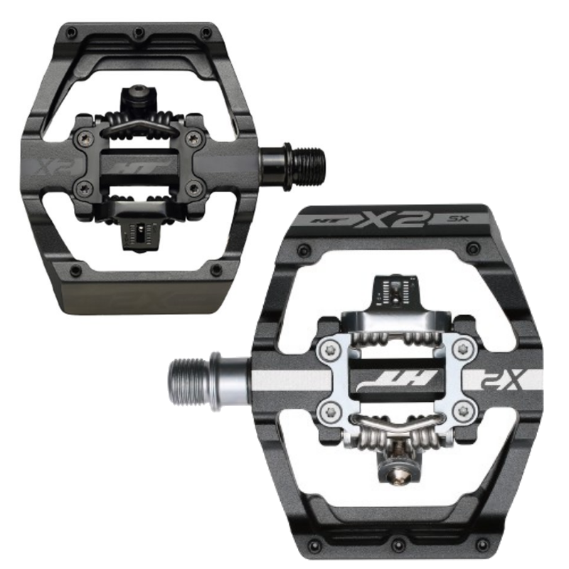 Ht X-2 SX Bmx Pedal Black or Full Black