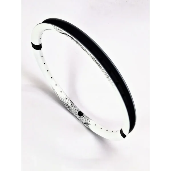 SD-X M58 V2 carbon rim disc/front shiny White