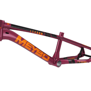 Meybo HSX Alloy 2026 BMX Race Frame | Berry/ Orange/ Black