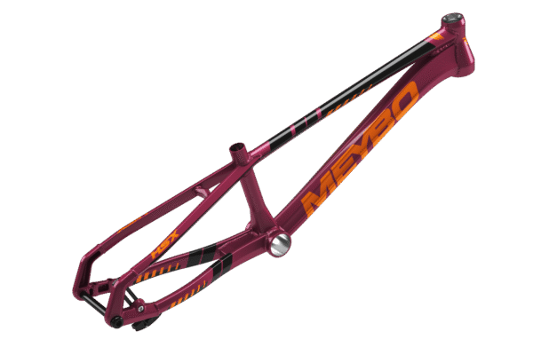 Meybo HSX Alloy 2026 BMX Race Frame | Berry/ Orange/ Black - Afbeelding 2