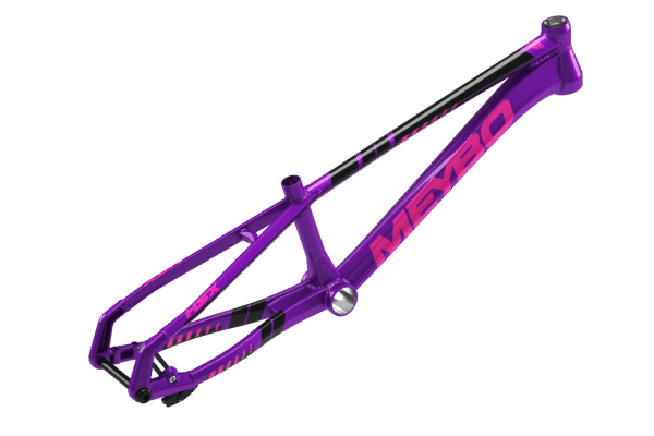 Meybo HSX Alloy 2026 BMX Race Frame | Purple/ Pink/ Black - Afbeelding 2