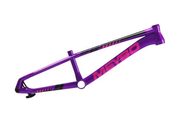Meybo HSX Alloy 2026 BMX Race Frame | Purple/ Pink/ Black - Afbeelding 3