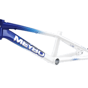 Meybo Holeshot 2026 BMX Race Frame | White/ Navy