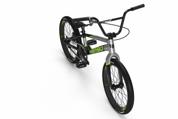 Meybo Patron 2026 BMX Bike Black /Grey /Lime - Afbeelding 4