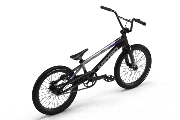 Meybo Superclass 2026 BMX Bike Black /Grey /Purple - Afbeelding 3