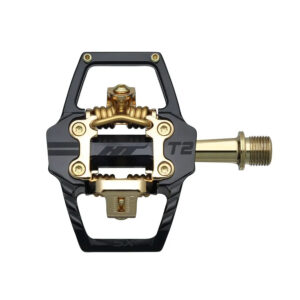 HT T2 Sx Bmx Pedal Stealth Black/Gold Limited