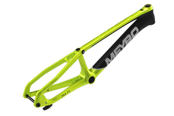 Meybo HSX Carbon 2026 BMX Race Frame | Matte Black/ Shiny Black/ Shiny Green