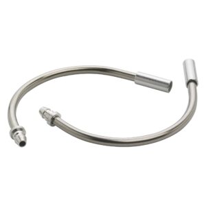 Elvedes V-brake kabelbocht 130graden 5mm RVS