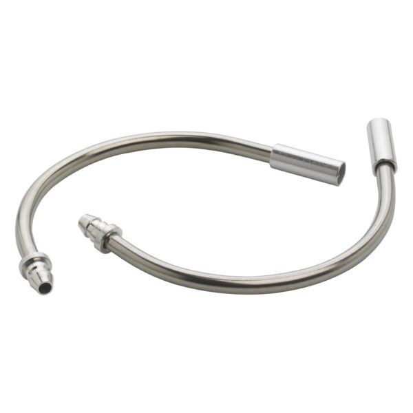 Elvedes V-brake kabelbocht 130graden 5mm RVS