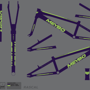 Meybo Rascal 2026 Micro BMX Bike | Purple /Neon Yellow