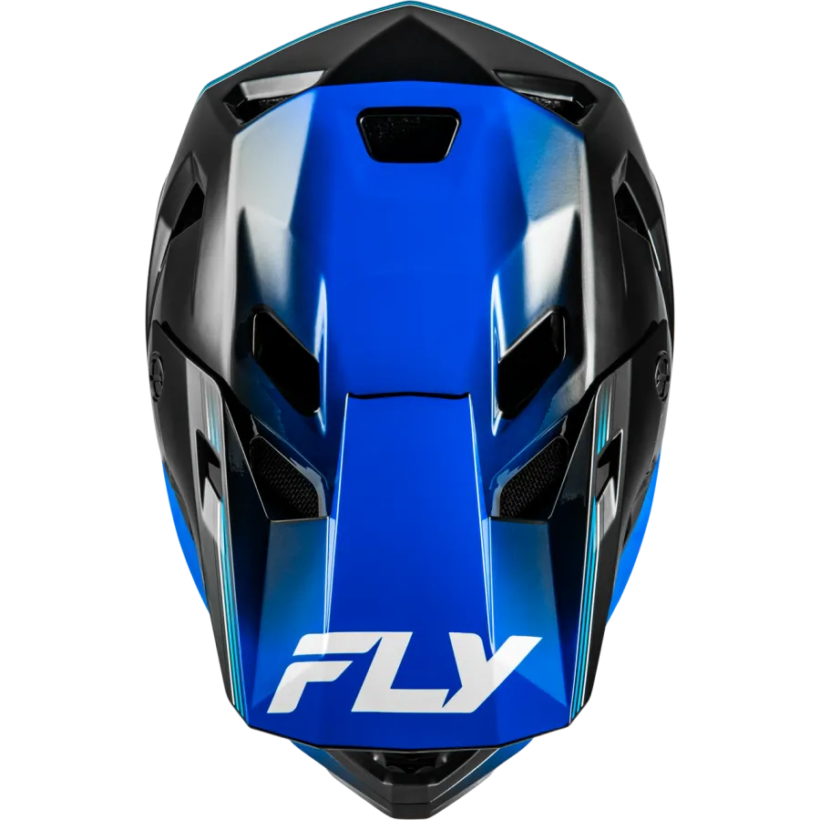 Fly Rayce Repeat Helmet Black/Blue 2026 - Afbeelding 2