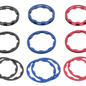 Box One Cassette Spacer Kit 1mm-10mm | Black, Blue or Red