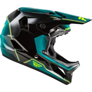 Fly Rayce Repeat Helmet Black/Teal/Hi-Vis 2026