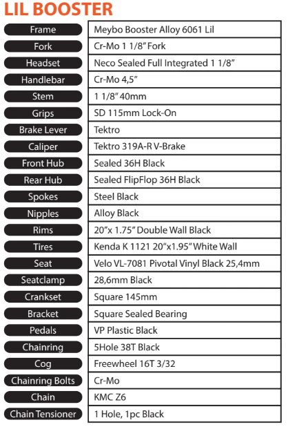 Meybo Booster Bike | Black - Afbeelding 11
