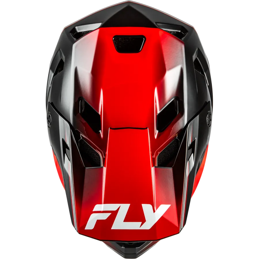 Fly Rayce Repeat Helmet Black/Red 2026 - Afbeelding 3