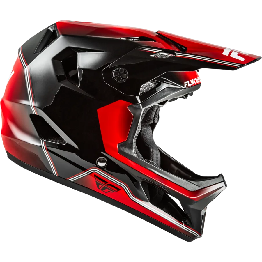 Fly Rayce Repeat Helmet Black/Red 2026