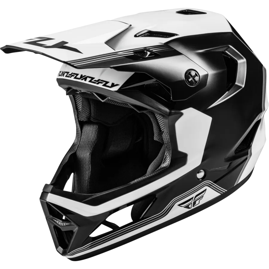 Fly Rayce Repeat Helmet Black/White 2026