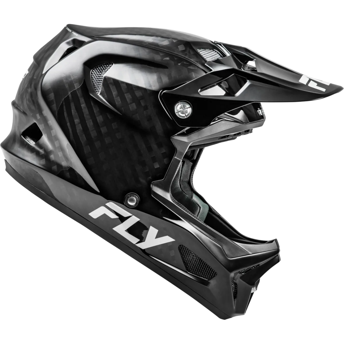 Fly Werx-R Flow Carbon Helmet Black 2026 - Afbeelding 2