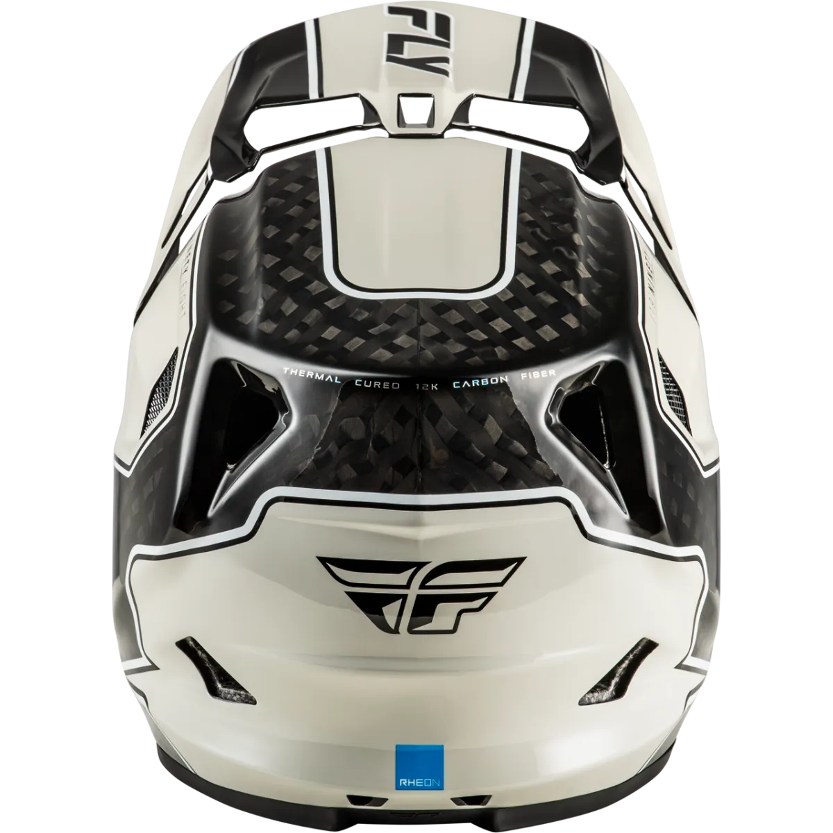 Fly Werx-R Flow Carbon Helmet Black/Grey 2026 - Afbeelding 4