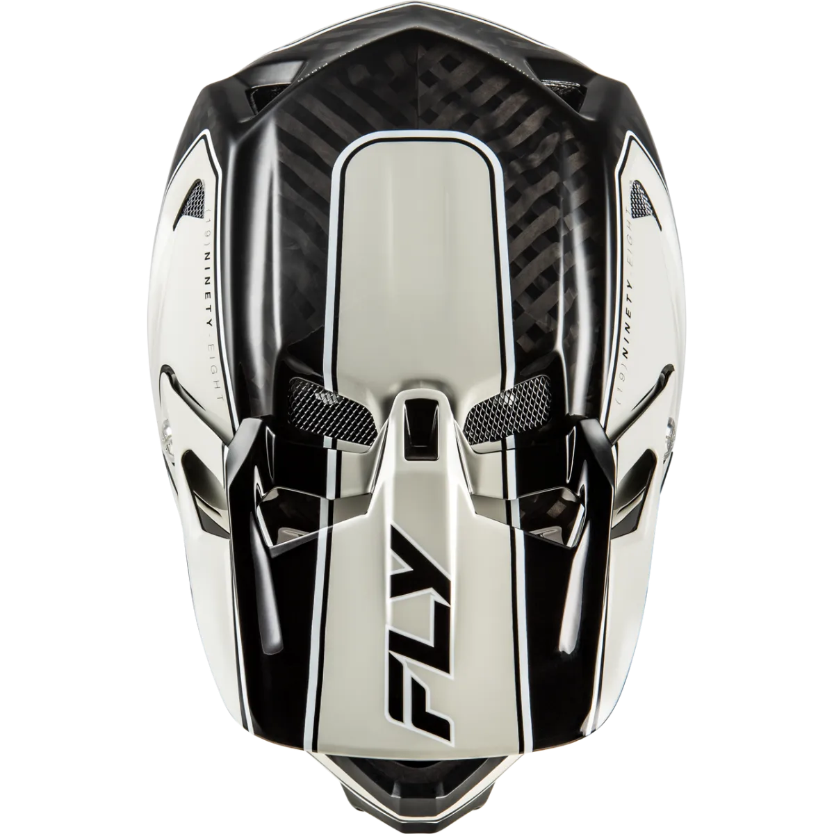 Fly Werx-R Flow Carbon Helmet Black/Grey 2026 - Afbeelding 3
