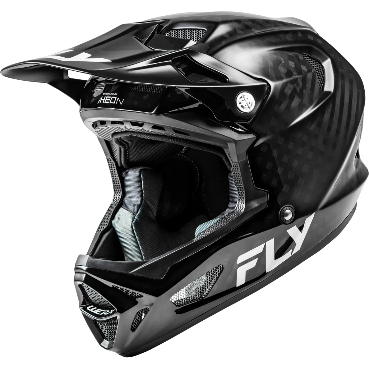 Fly Werx-R Flow Carbon Helmet Black 2026