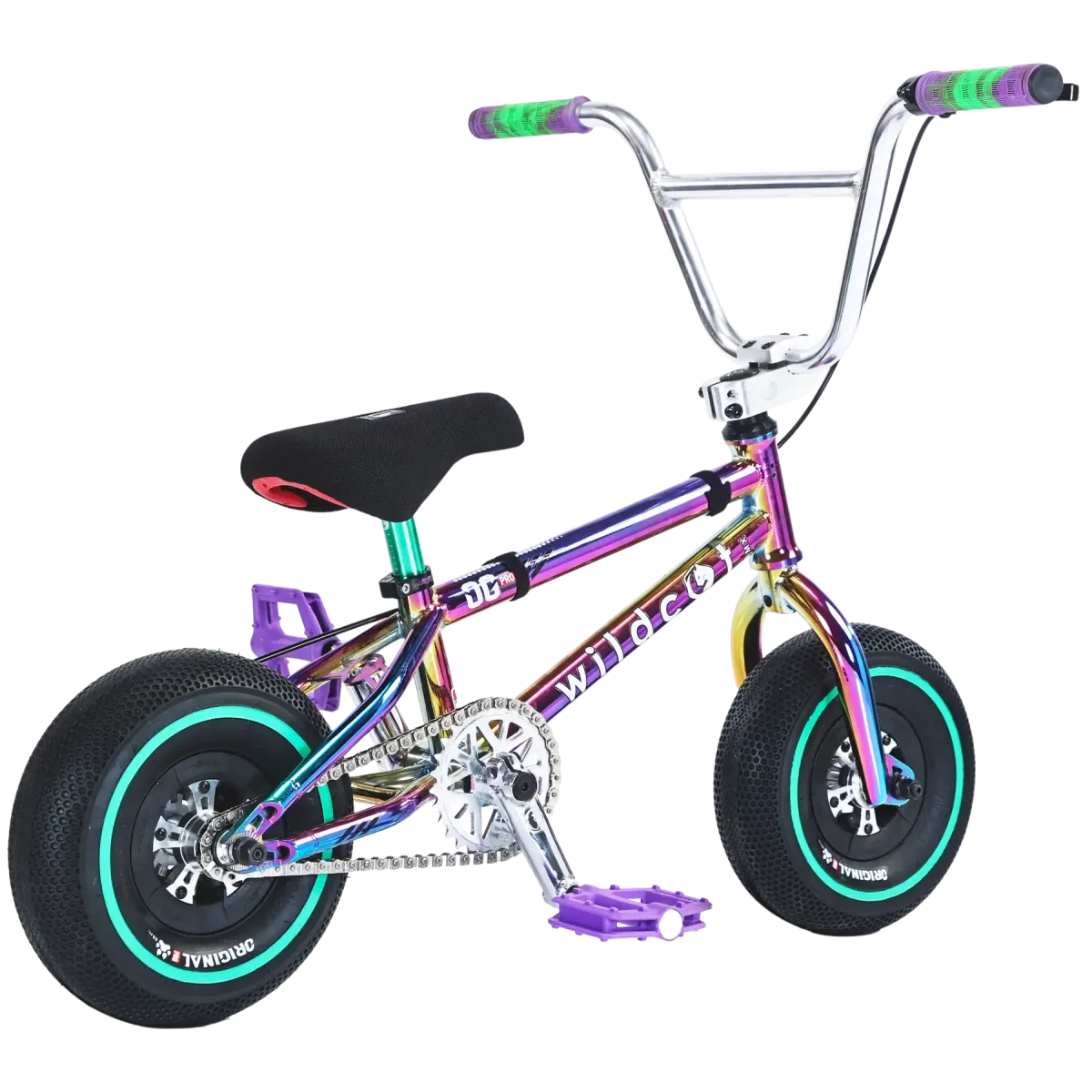 Wildcat Mini Bmx OG Pro Joker Green Neo - Afbeelding 4