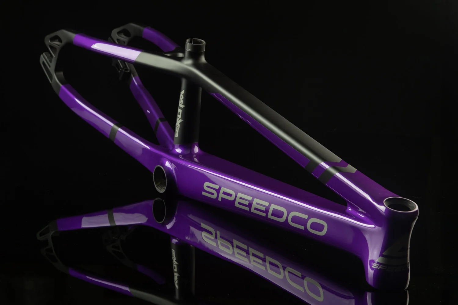 Speedco Velox Evo Frame/Fork Kit - Semi Gloss Purple - Afbeelding 2