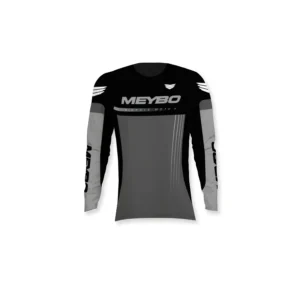 Meybo Race Jersey Prime SlimFit Black/Grey