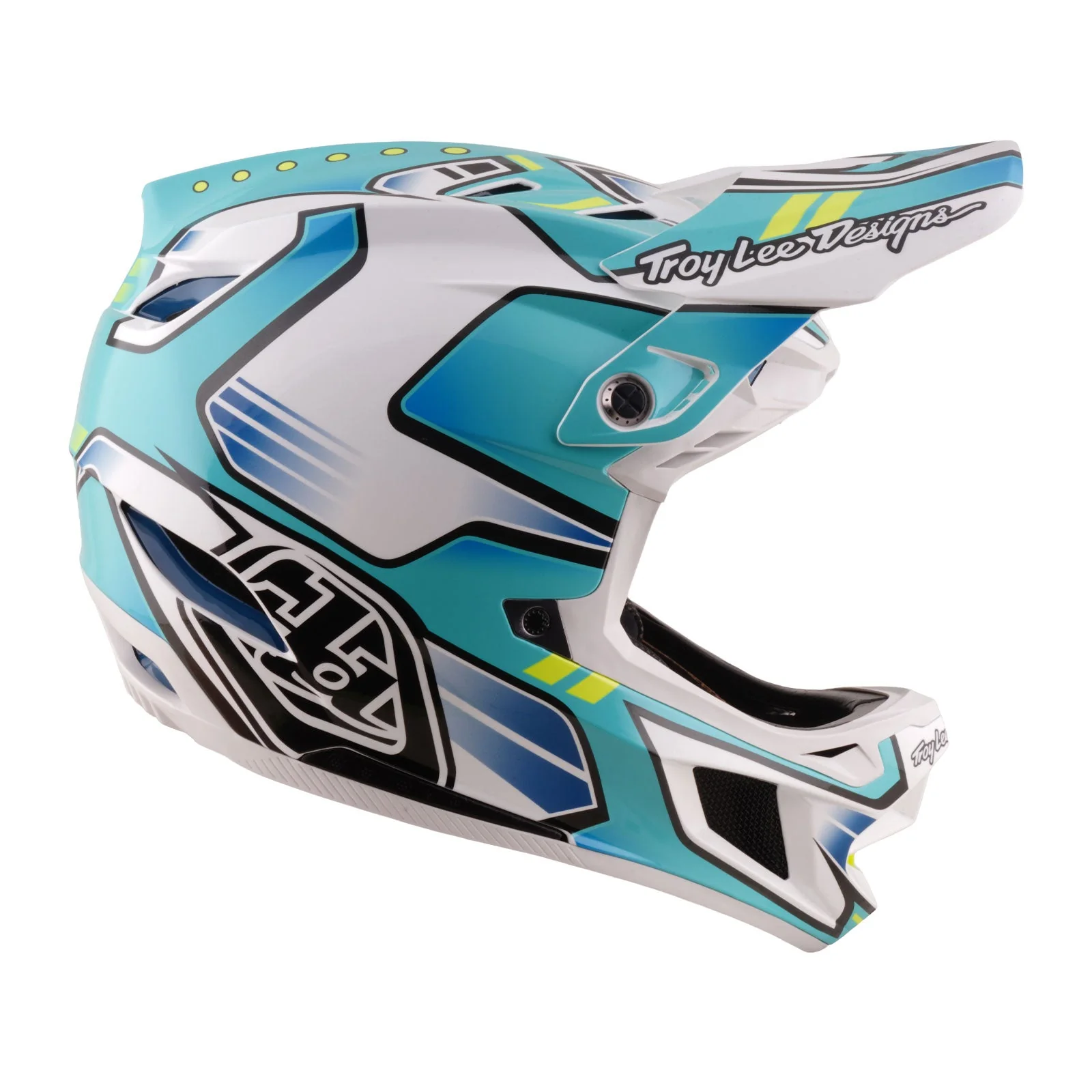 TLD Helmet D4 Composite | Crest Real / Teal | 2026 - Afbeelding 7