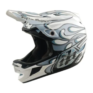 TLD Helmet D4 Composite | Torched White / Silver | 2026