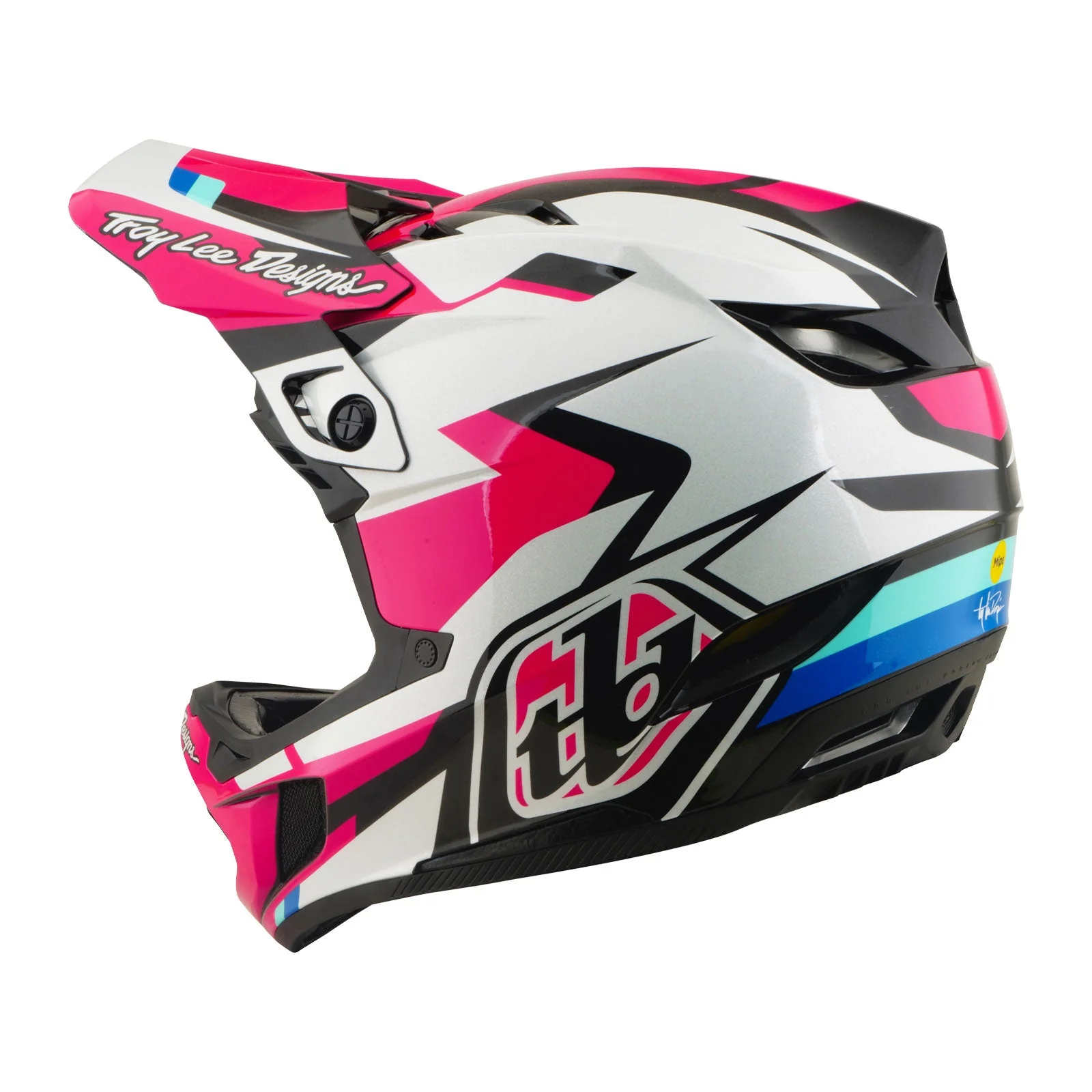TLD Helmet D4 Polyacrylite | Roamer Magenta | 2026 - Afbeelding 9