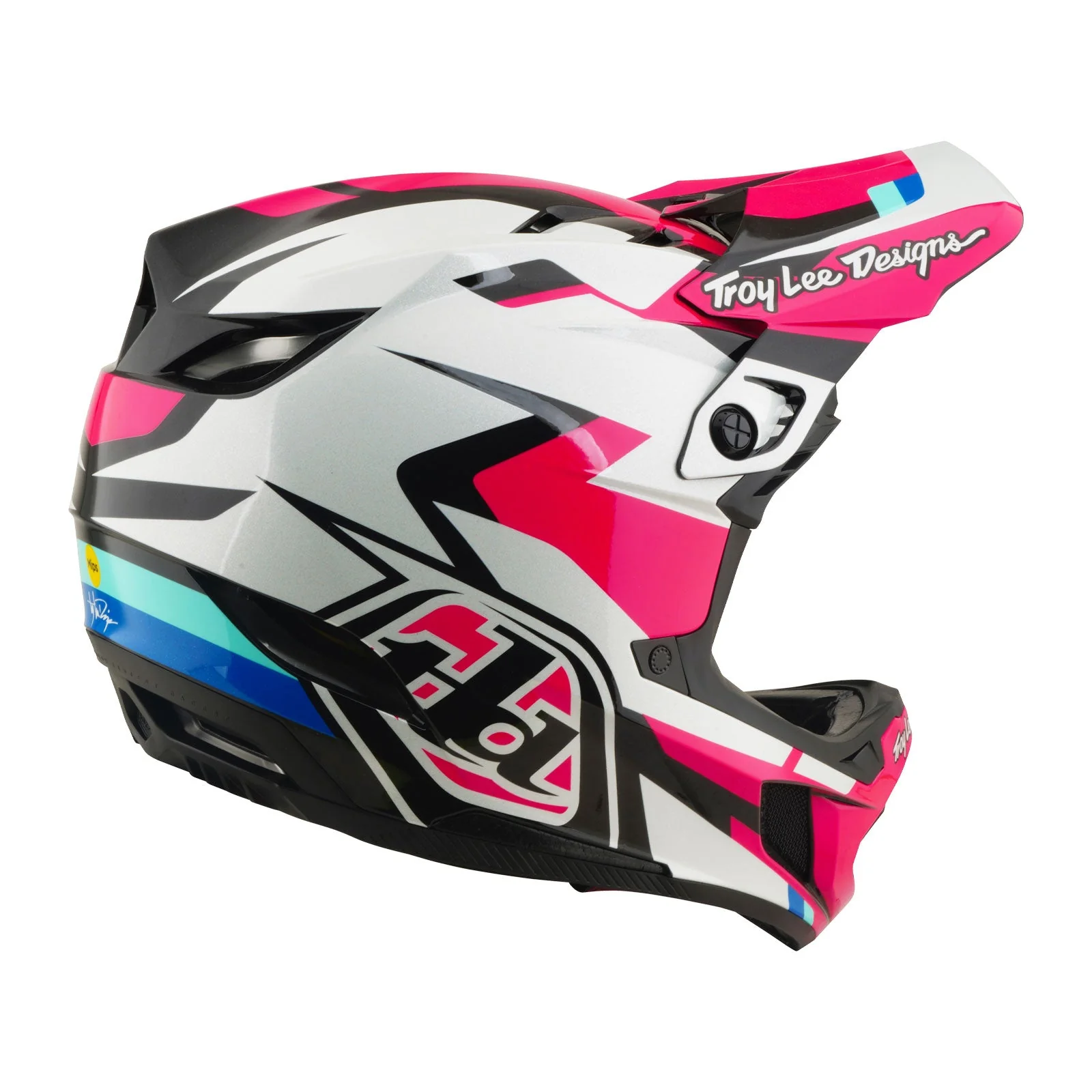 TLD Helmet D4 Polyacrylite | Roamer Magenta | 2026 - Afbeelding 7