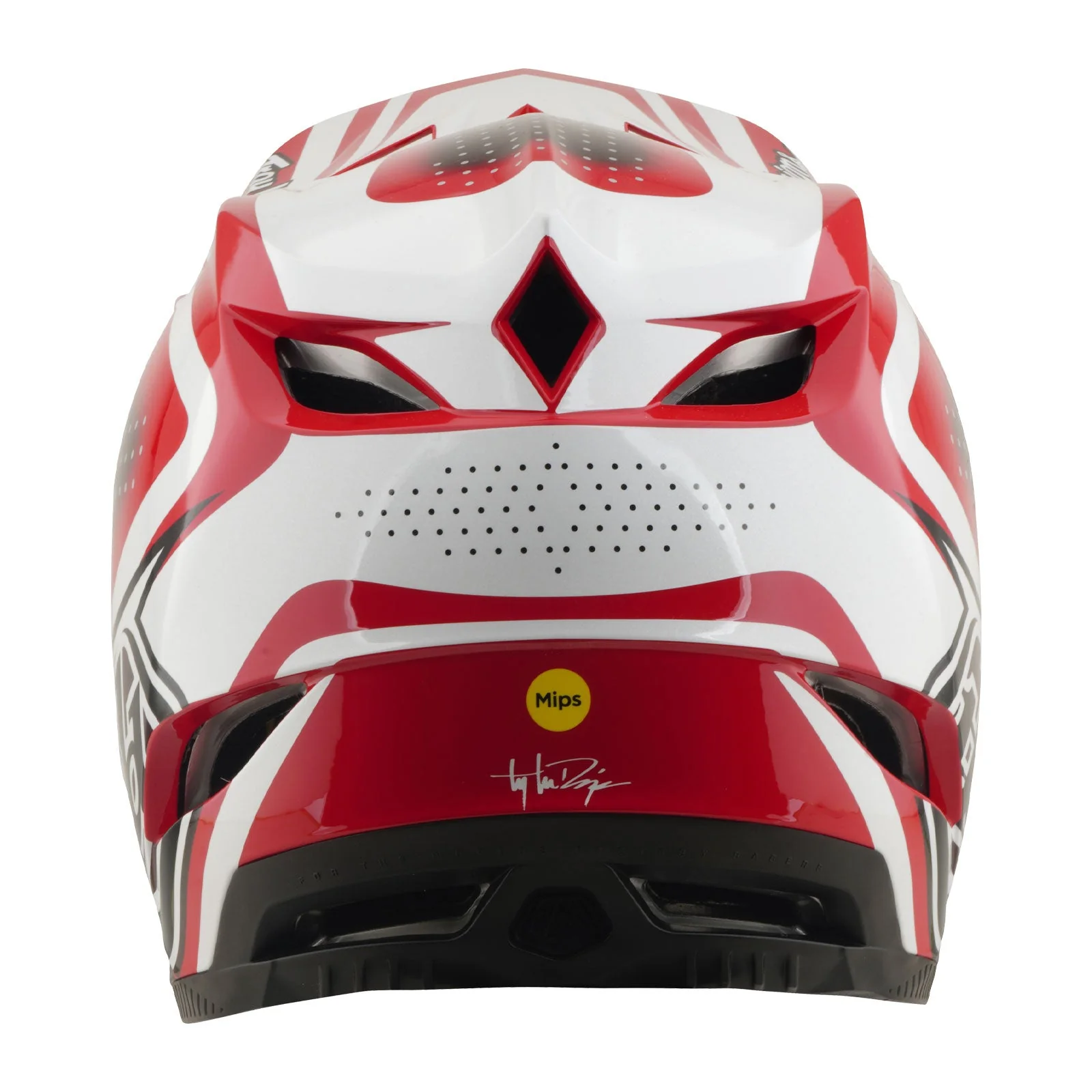 TLD Helmet D4 Polyacrylite | The Line Fire / White | 2026 - Afbeelding 5
