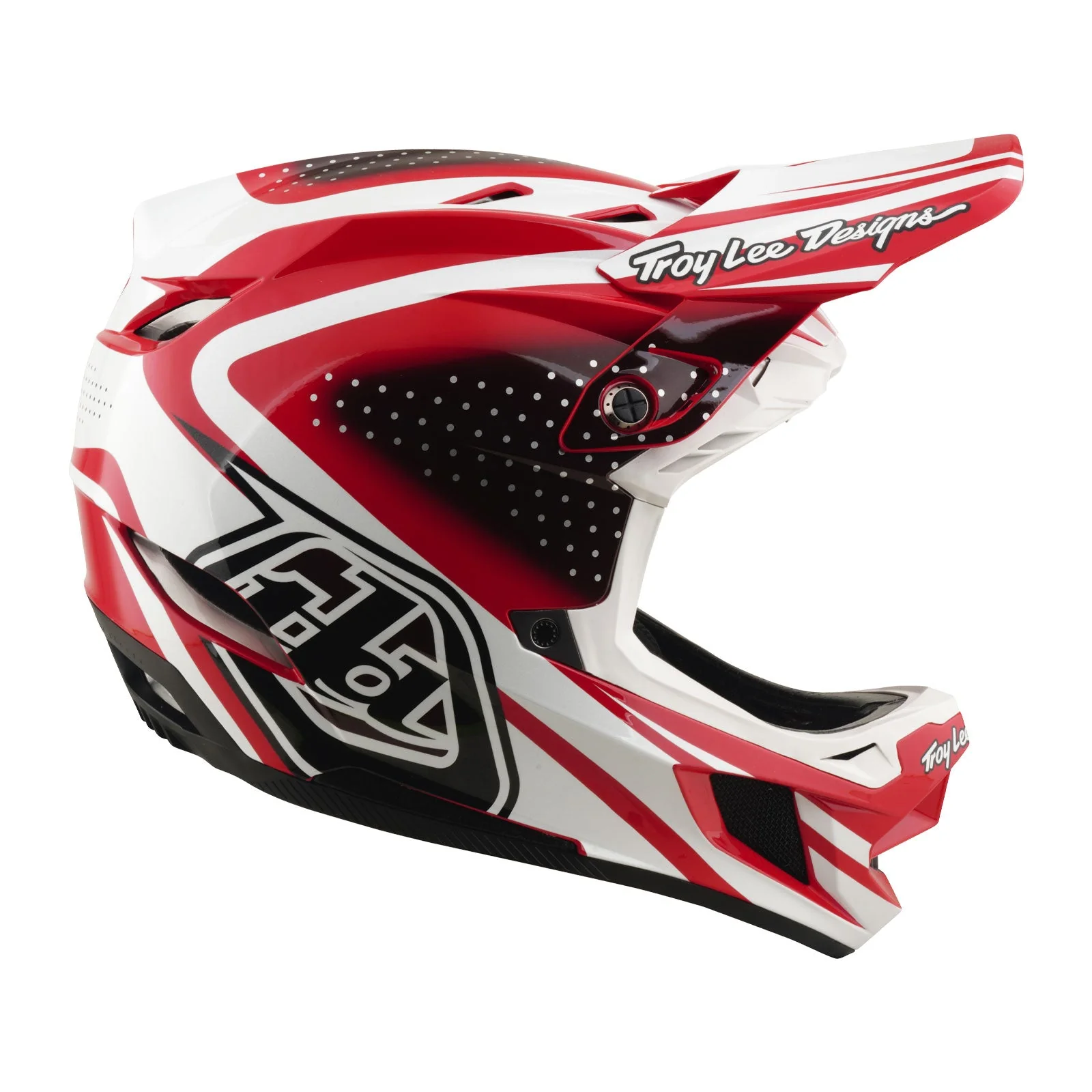 TLD Helmet D4 Polyacrylite | The Line Fire / White | 2026 - Afbeelding 7