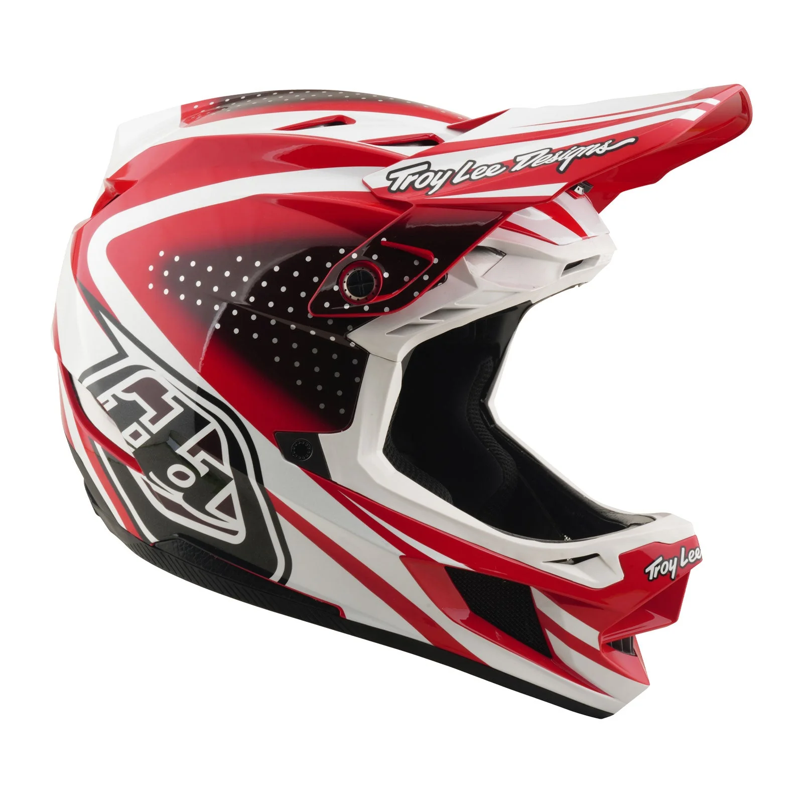 TLD Helmet D4 Polyacrylite | The Line Fire / White | 2026 - Afbeelding 8