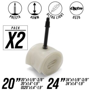 Bluetech Excess Ultra light inner tubes (2 Pack, Presta)