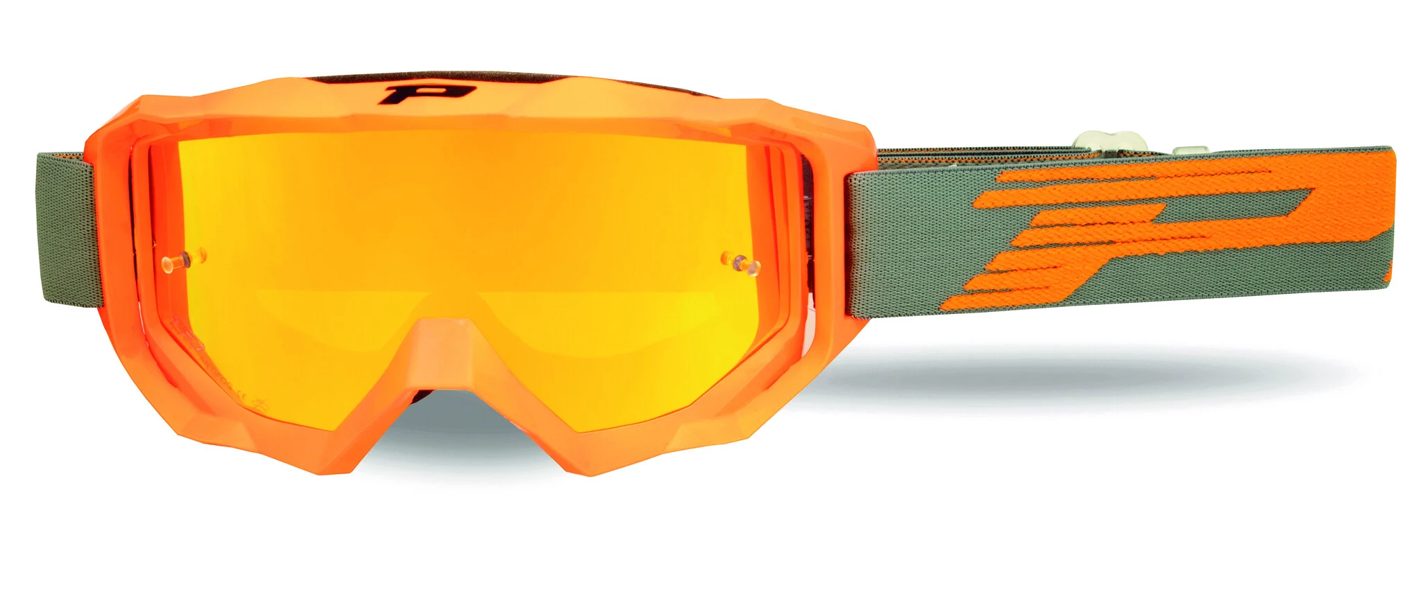 Progrip Goggle Venom 3200 Orange Fluo / Orange Chrome Lens / NoFog-AntiScratch