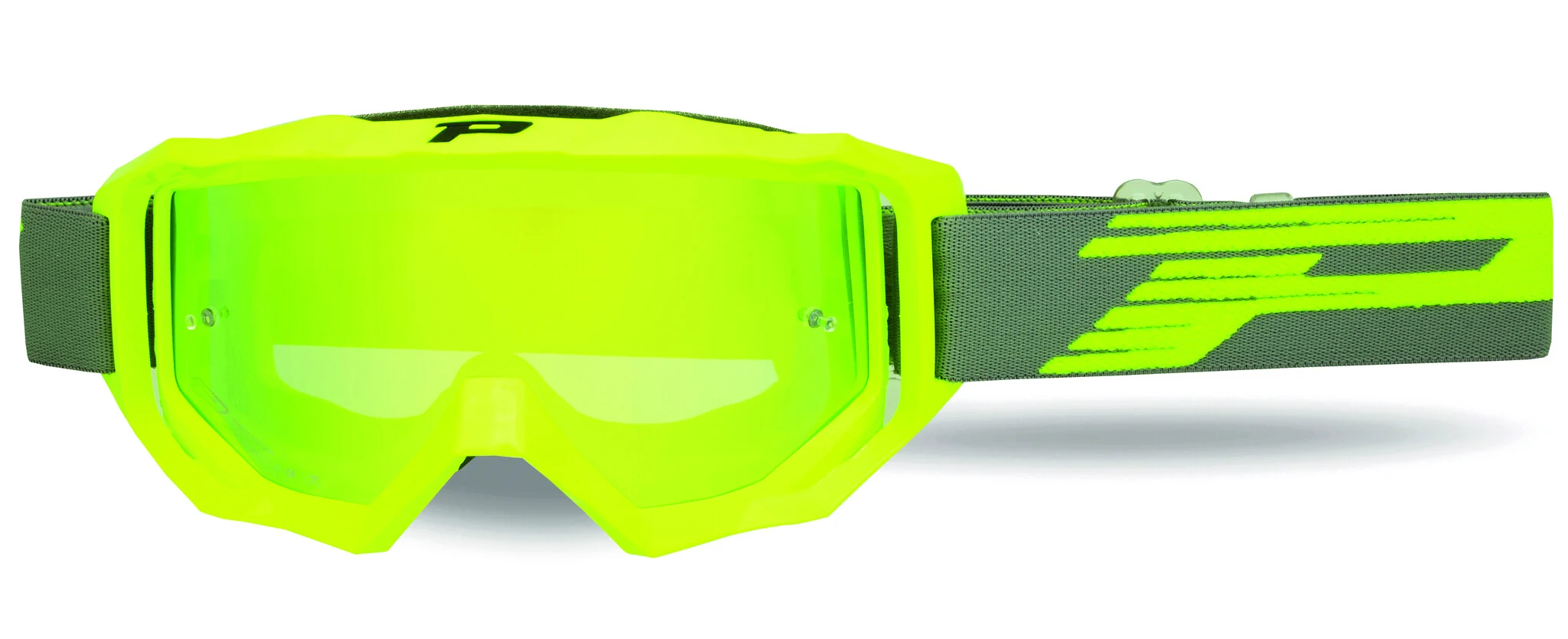 Progrip Goggle Venom 3200 Yellow Fluo / Yellow Chrome Lens / NoFog-AntiScratch