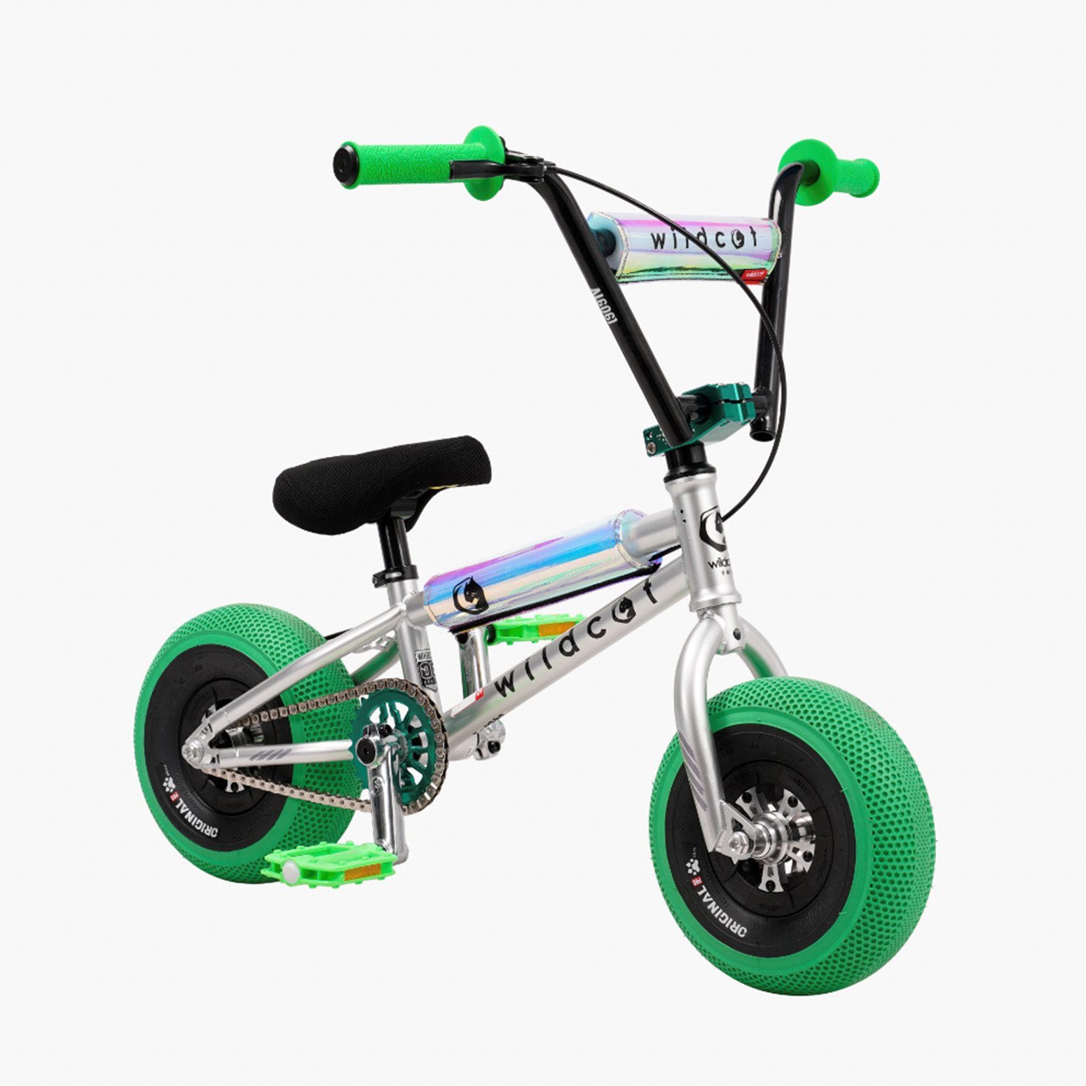 Wildcat Mini BMX OG Pro Silver Green