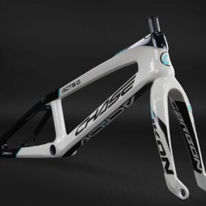Chase ACT 2.0 Carbon BMX Race Frame | Cement / Black / Teal