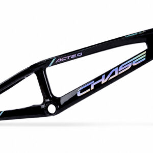 Chase ACT 2.0 Carbon BMX Race Frame | Black / Holographic