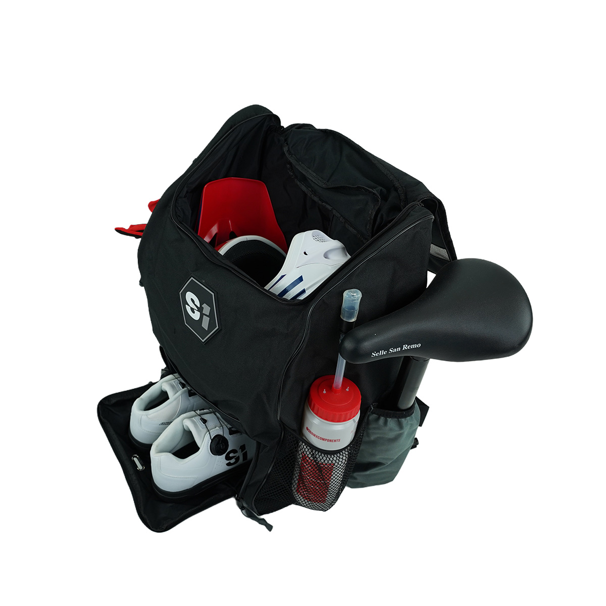 S1 Helmet/Gear backpack V2 Black - Afbeelding 4