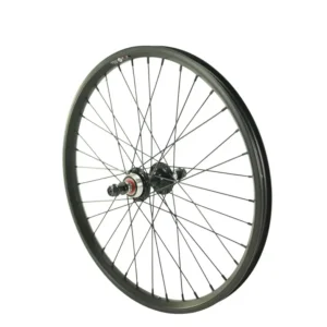 LB Rear Wheel 28 Hole Male Axle Freewheel Hub Black 20" x 1-1/8"
