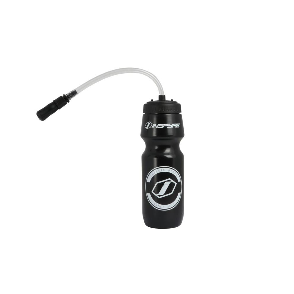 Inspyre Core Bottle With Straw Black