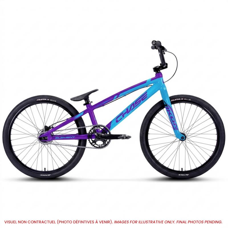 Chase Element BMX Bike 2027 | Purple / Light Blue - Afbeelding 9