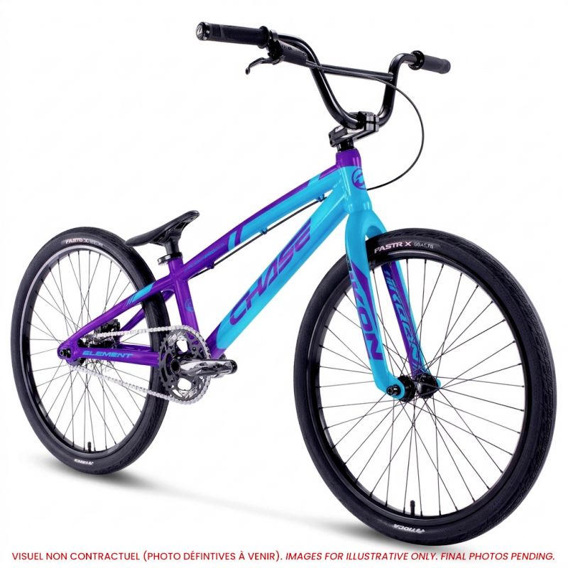 Chase Element BMX Bike 2027 | Purple / Light Blue - Afbeelding 7