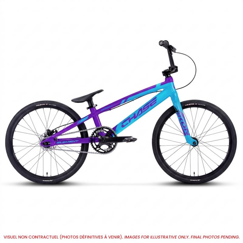 Chase Element BMX Bike 2027 | Purple / Light Blue - Afbeelding 5