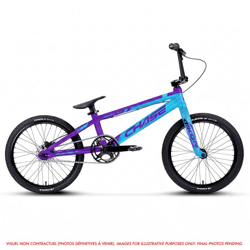 Chase Element BMX Bike 2027 | Purple / Light Blue - Afbeelding 3
