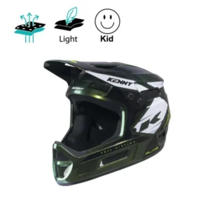 Kenny Elite BMX Helmet Graphic + Green Chameleon